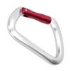 25KN Climbing Carabiner DShape Buckle Safety Equipment for Mountaineering HighAltitude
