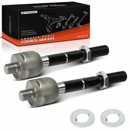 A-Premium 2 x Front Inner Tie Rod Ends, Compatible with Toyota Land Cruiser 1998-2003 & Lexus LX470 1998-2002