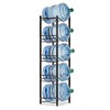 Stainless Steel 5 Tier Heavy Duty Detachable Water Bottle Storage