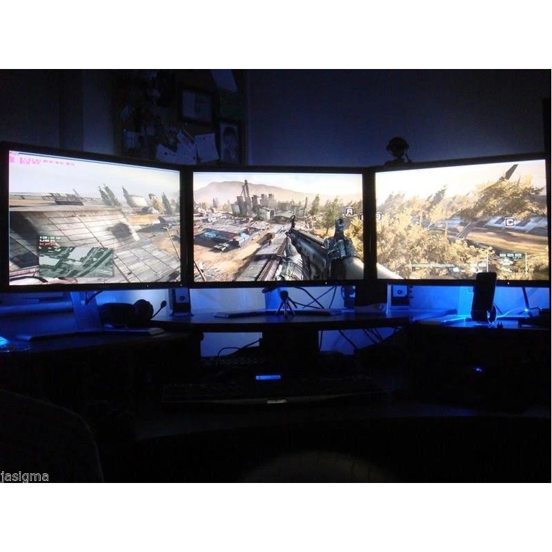 LEDUPDATES Blue LED strip light for 40" 55" 60" TV