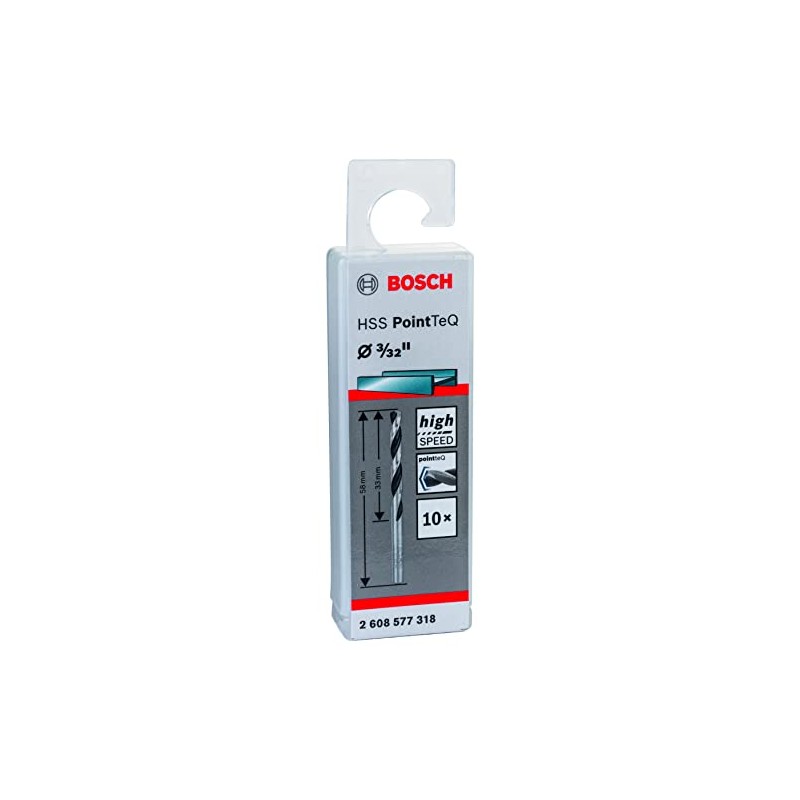 Caja con 10 Unidades de Broca para Metal Bosch Acero