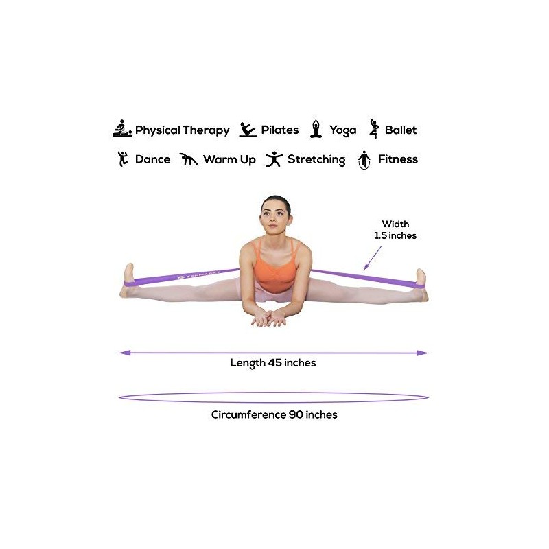 Zenmarkt Ballet Stretch Bands for Flexibility and Strength - Stretch