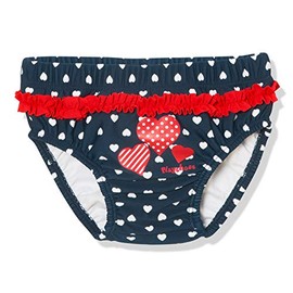Playshoes Unisex Children's UV Protection Nappy Shorts Swimming Trunks Swimwear, hearts