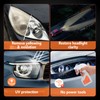 Headlight Restoration Kit Headlight Cleaner Head Light Cleaner Removing Yellowing