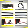 AKD Part 2 Leads Motorcycle Wiring Harness Kit w/Handlebar Switch