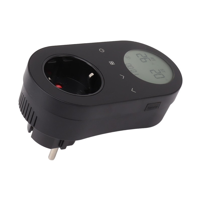 16A Plug Socket Digital Temperature Controller Heating Cooling Mode Smart