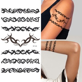 Supperb® Mix Tribal Temporary Tattoos (Tribal Swirls ST-29)