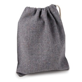 Cottonbagjoe Cotton Bag, Fabric Bag with Drawstring, Advent Calendar Bag, Santa Bag, Lunch Bag, Cosmetic Bag, Jewellery Bag, Toy Bag for Small Items., Recycle