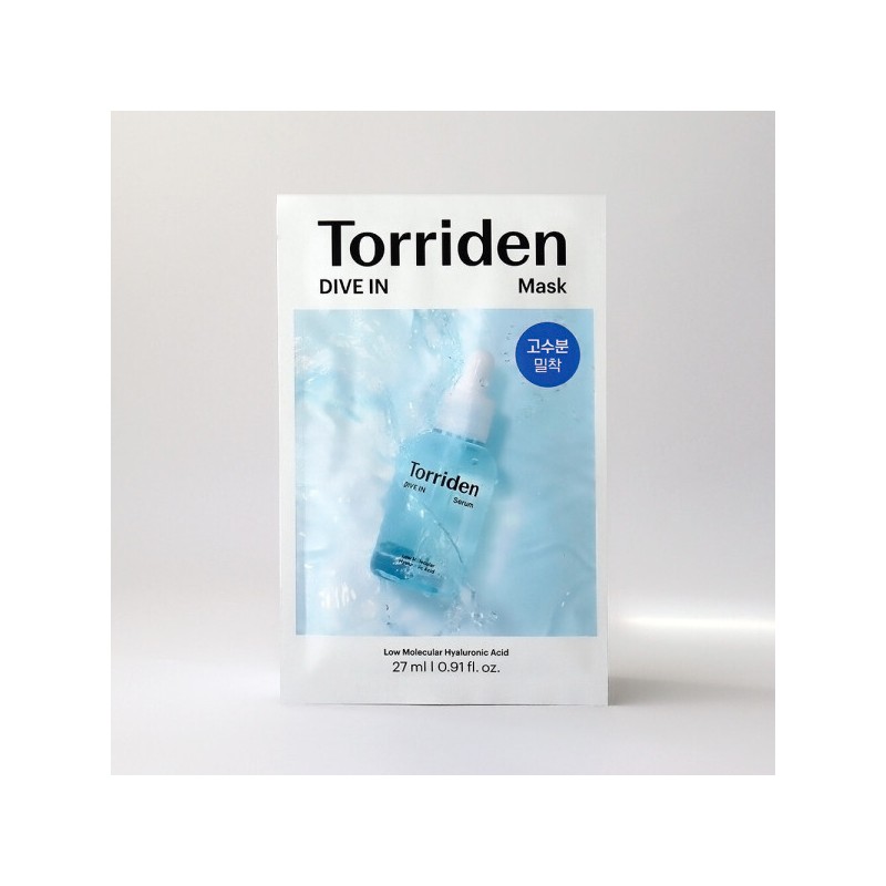 Torridon Toriden Dive-in Low Molecular Hyaluronic Acid Mask 27ml 5+1