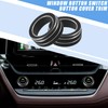 X AUTOHAUX AC Climate Control Switch Knob Cover for Toyota