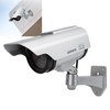 Dummy Camera Fake Monitor CCTV Surveillance System with Light Solar