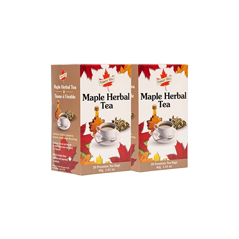 Turkey Hill Sugarbush Premium 100% Pure Canadian Maple Infused Herbal