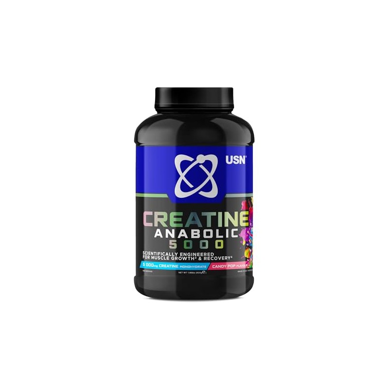 USN Creatine Anabolic Creatine & BCAAs I Candy Pop I
