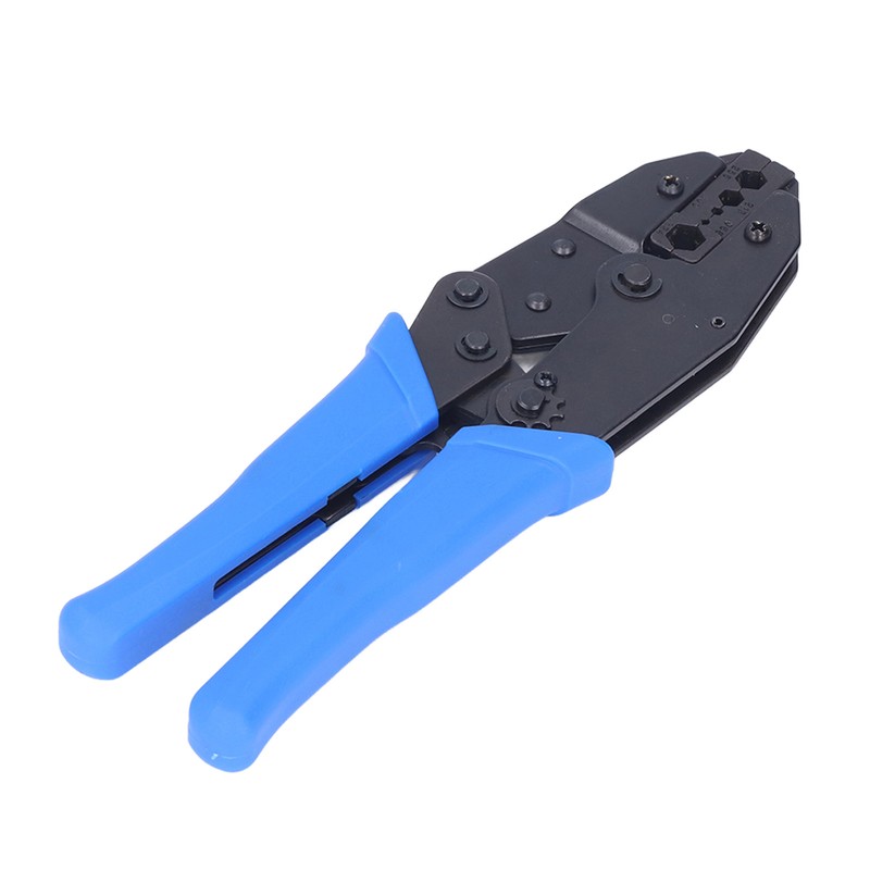 Crimping Pliers Ratchet 5 Hole Hex Coaxial Cable Terminal Cold