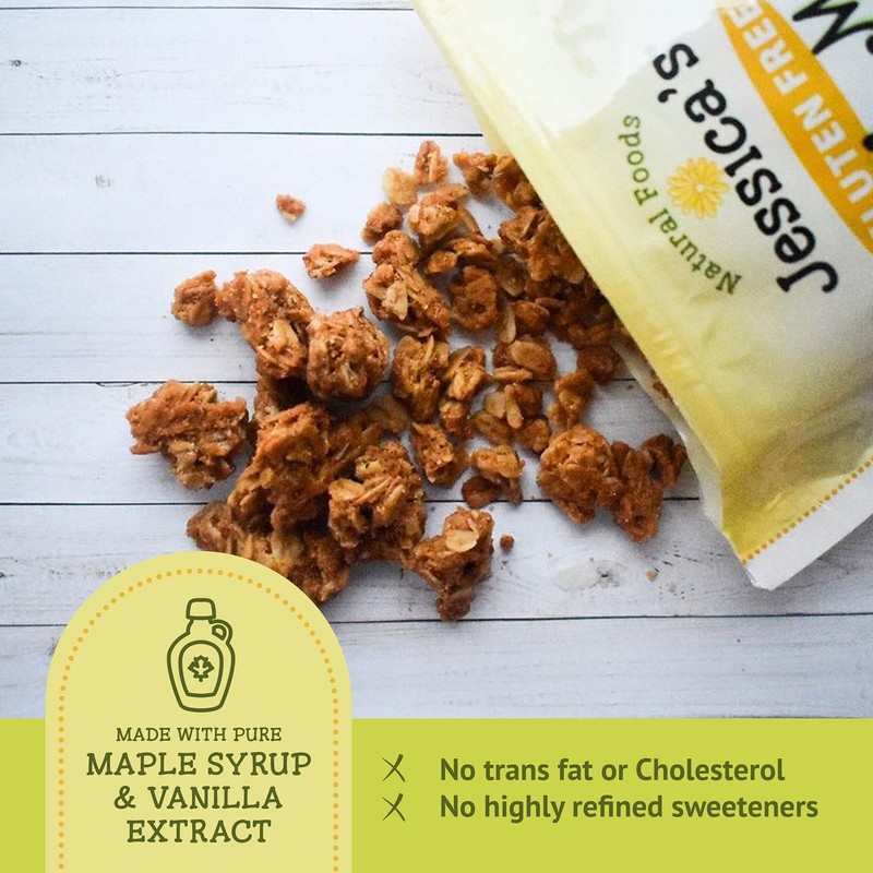 Jessica’s Natural Foods - Gluten-Free Vanilla Maple Granola made with