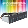 Panel Frontal Hub USB 3.0 de 8 Puertos, de 19