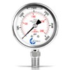 CARBO Instruments 2 1-2" Pressure Gauge, All Stainless Steel Wetted