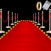 Tinideya Red Carpet Runner with Light for Events Red Fabric