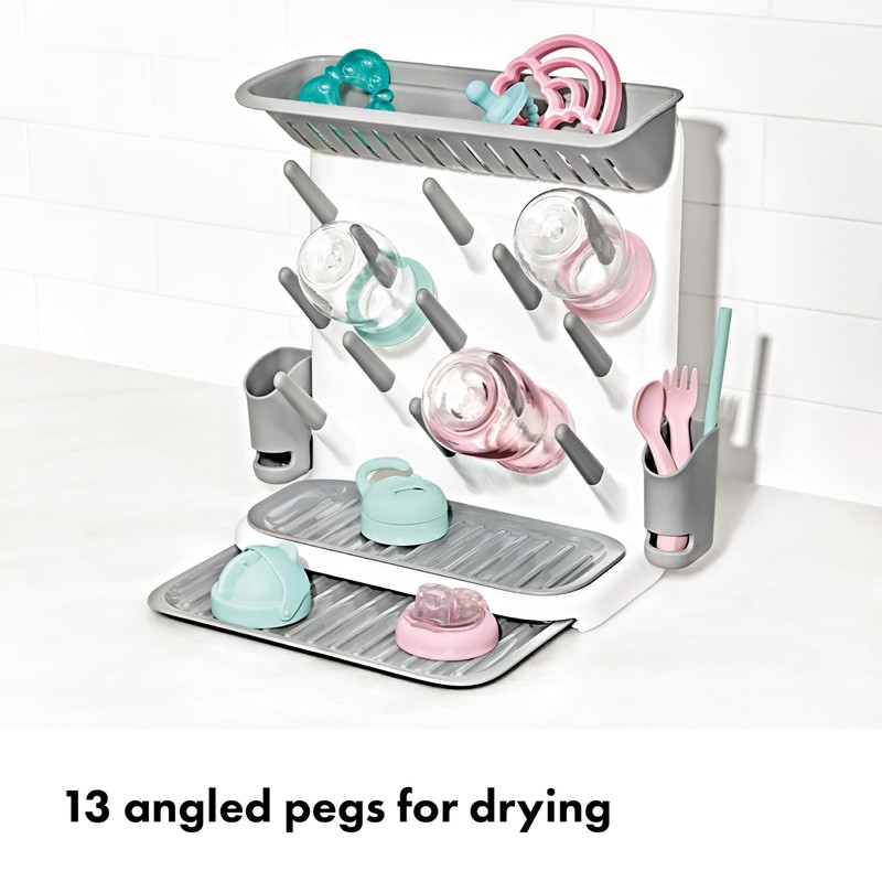 OXO Tot Expandable Drying Rack – Space-Saving Drying Rack |