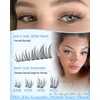 Natural Lash Clusters Wispy Eyelash Clusters 8-14mm Natural Bunny Cluster
