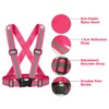 Fepdiu High Visibility Reflective Vest Safety Vest Running Reflective Gear
