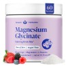 Nuven Naturals Magnesio Glicinato L-Theanine Magnesium Glycinate L-Theanine Powder, 60