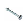 ForgeFix Carriage Bolts | M8 x 180mm | Zinc Plated