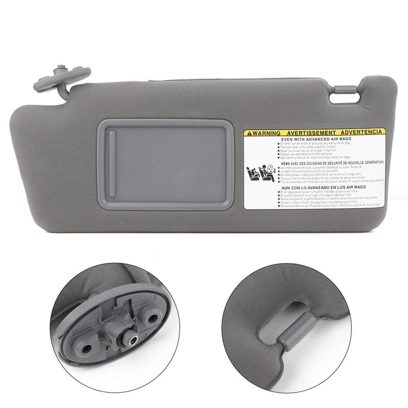 SCITOO Car Sun Visor Assbembly with Mirror Fit for 2005-2015