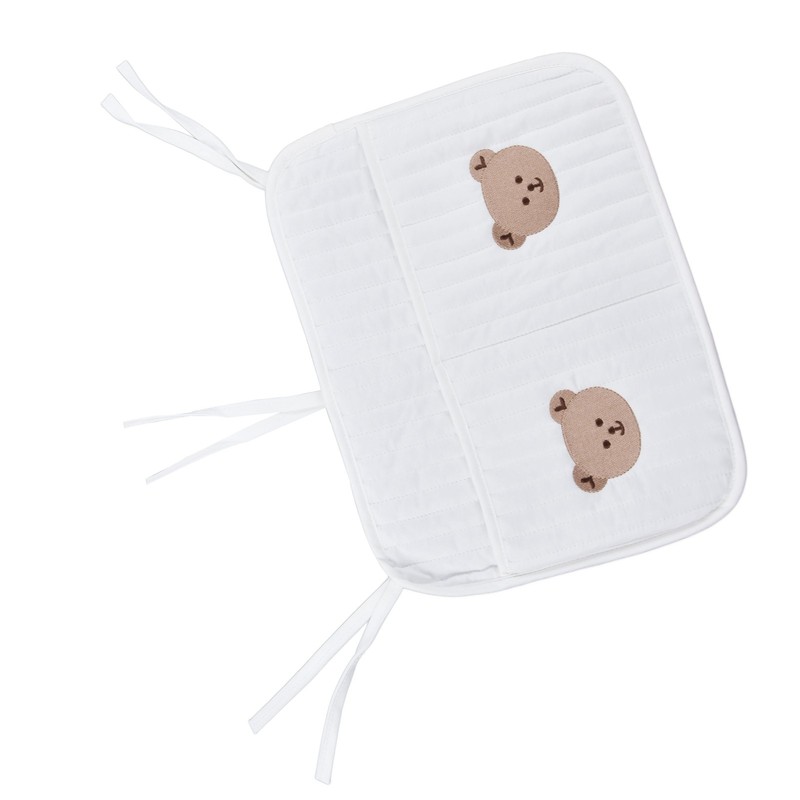 Crib Organizer Hanging Cute Patterns Soft Cotton Practical Storage Supplies