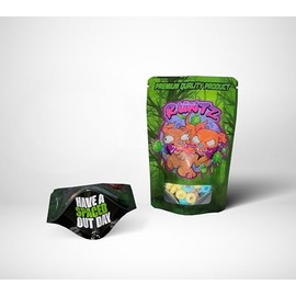 Runts Mylar bags 3.5g smell proof packaging x25