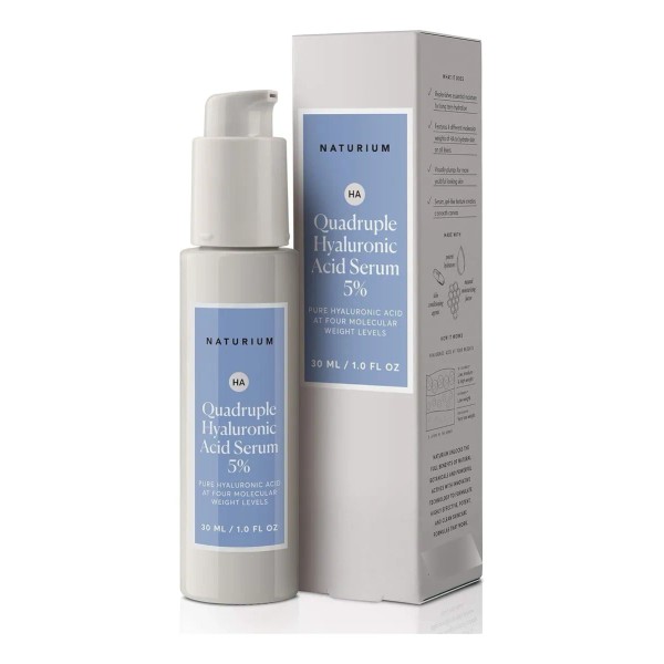 Suero Cuádruple Ácido Hialurónico Al 5%, Antienvejecimiento Momento De Aplicación