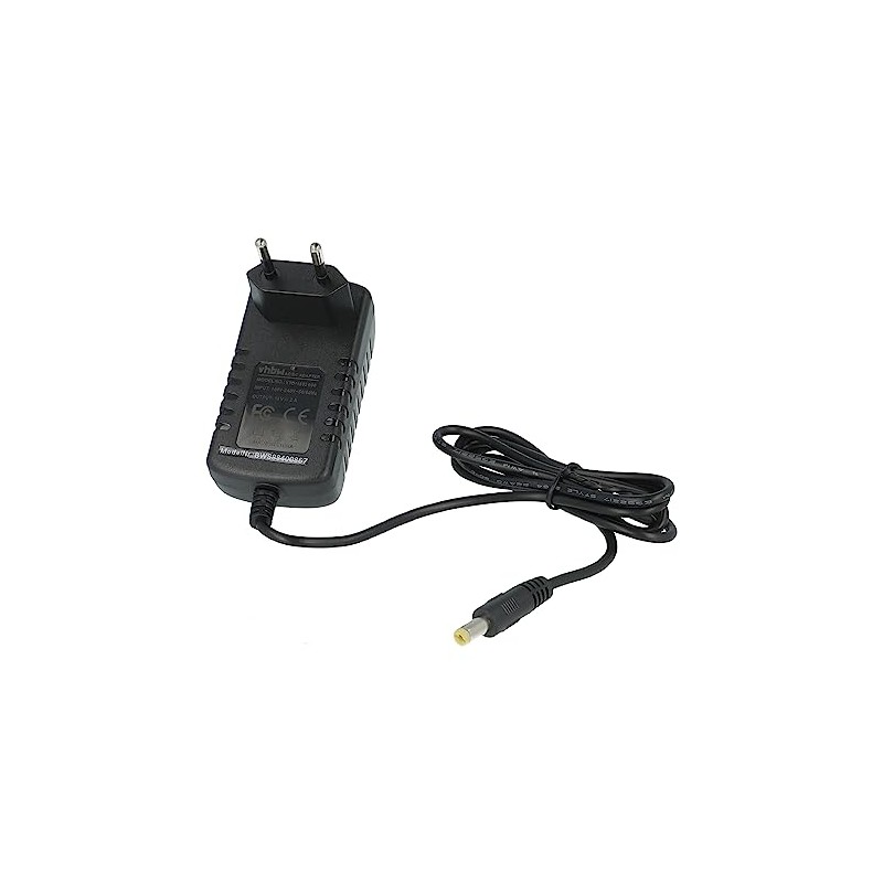 vhbw 15V 2.0A Power Supply Compatible with Creative Labs D200