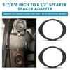 NuIth 5"x7" / 6”x8” to 6.5” Door Speaker Spacer Bracket