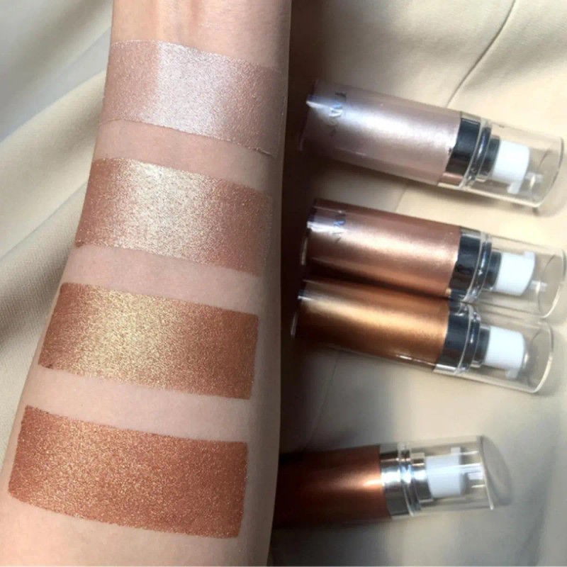 Base Maquillaje Cobertura Polvo Estrellas Bronceador Coreano