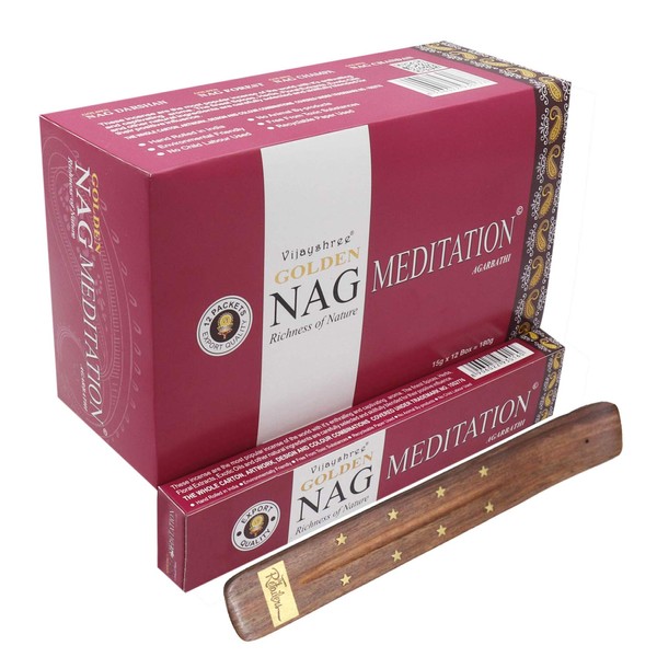 Vijayshree Easy 4 Save Golden Nag Meditation Masala Agarbathi Premium