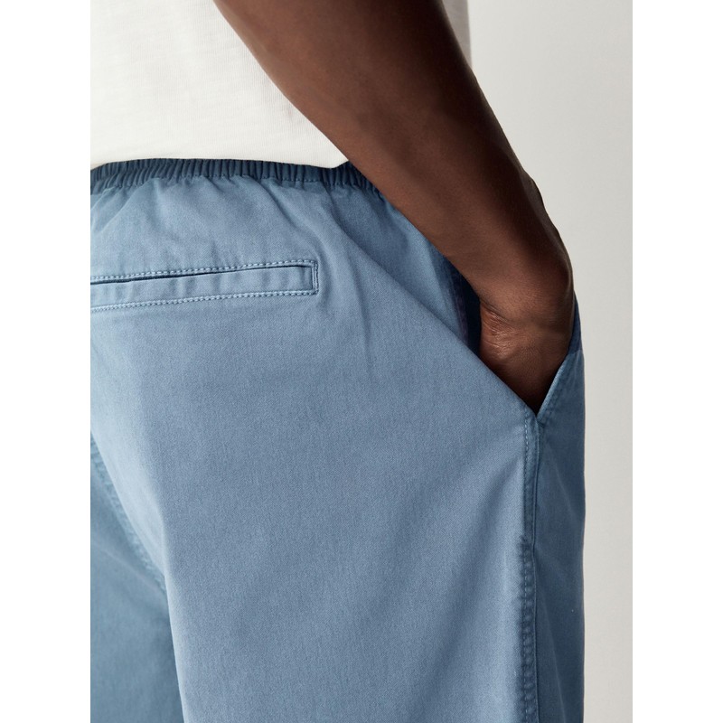 NEXT Docks Shorts with Piece Dye, blue, S