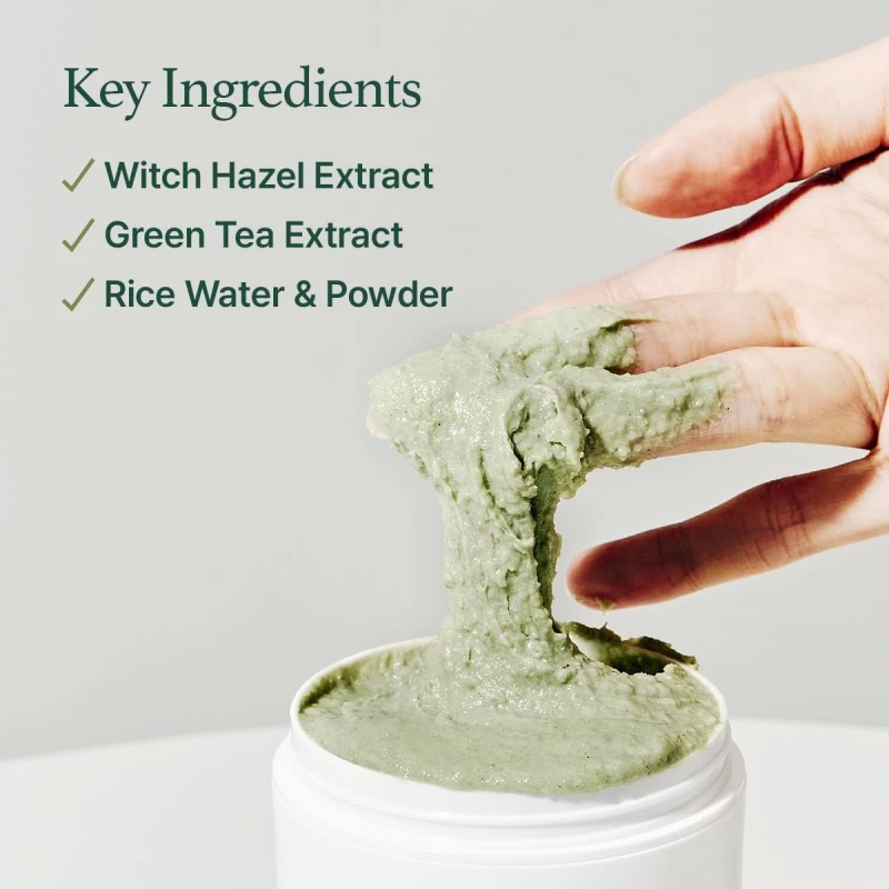 Arencia Korean Rice Mochi Face Cleanser - Face Mask, Foaming