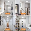 slochi 4 Pack Motion Sensor Light Indoor Wired, 5000K Closet