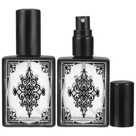 SCOLAND Essential Oil Bottles Empty Roll On Bottles Refillable Roller Bottles Dispensers(15ML) (2PCS)