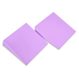 Trademark Innovations 12" Foam Incline Stretch Wedge - Set of 2 (Purple)