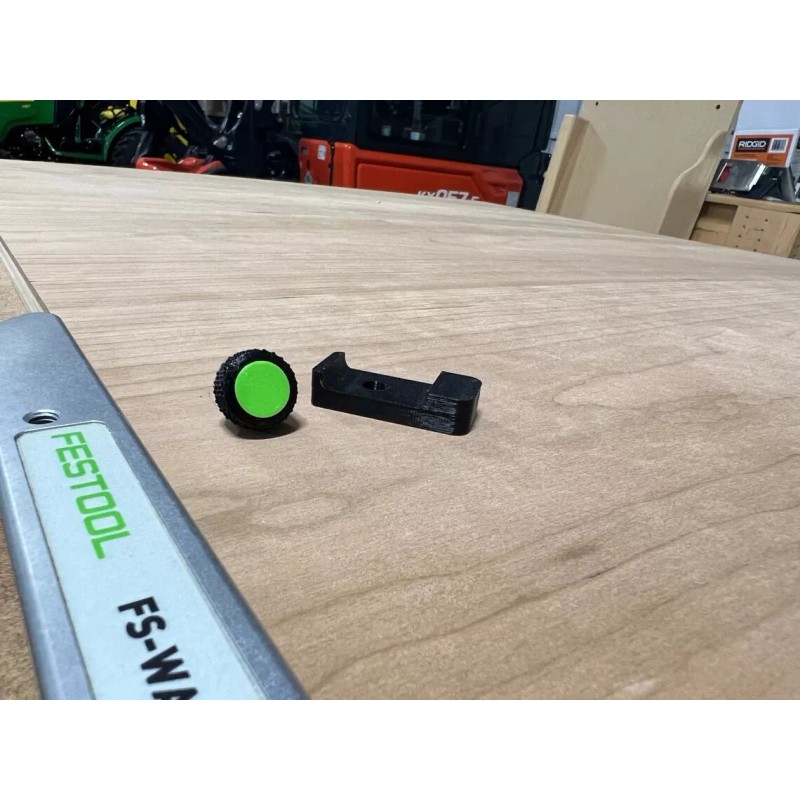 ToolCurve Festool Guide Rail Square Support Tab - For FS-WA/90