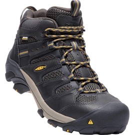 KEEN Utility Men's Lansing Mid Height Steel Toe Waterproof Work Boots