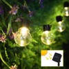 Solar Fairy Lights Outdoor 10 LED Outdoor Solar Bulbs Fairy