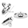 Pack of 2 Boat Top Bimini Deck Hinge Rotatable Side
