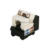 Monoprice Cat6�Punch Down Keystone Jack - Black