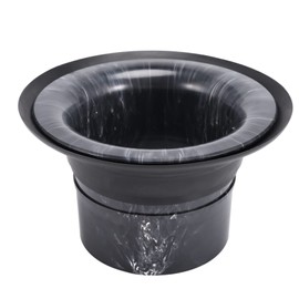 Yuemsh Bass Drum Enhancer Port Insert Enhancement Hole Protector Amplifier Kick Booster with Protective Sticker B