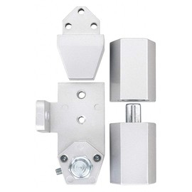 Offset Pivot Hinge, Half Surface, 125 lb.