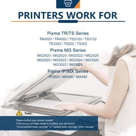 Ankink Compatible Ink Cartridge Replacement for Canon 245XL 246XL (Black Color 3-Pack) PG 245 CL 246 XL for MX490 TR4520 TS3322 TR4522 TR4500 TS3122 TS3300 MX492 MG2522 TS3100 TS3320 MG2500 Printer