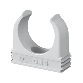 OBO OBO Bettermann M16 Quick Clamp Pipe Clamp Stackable Light Grey Grey