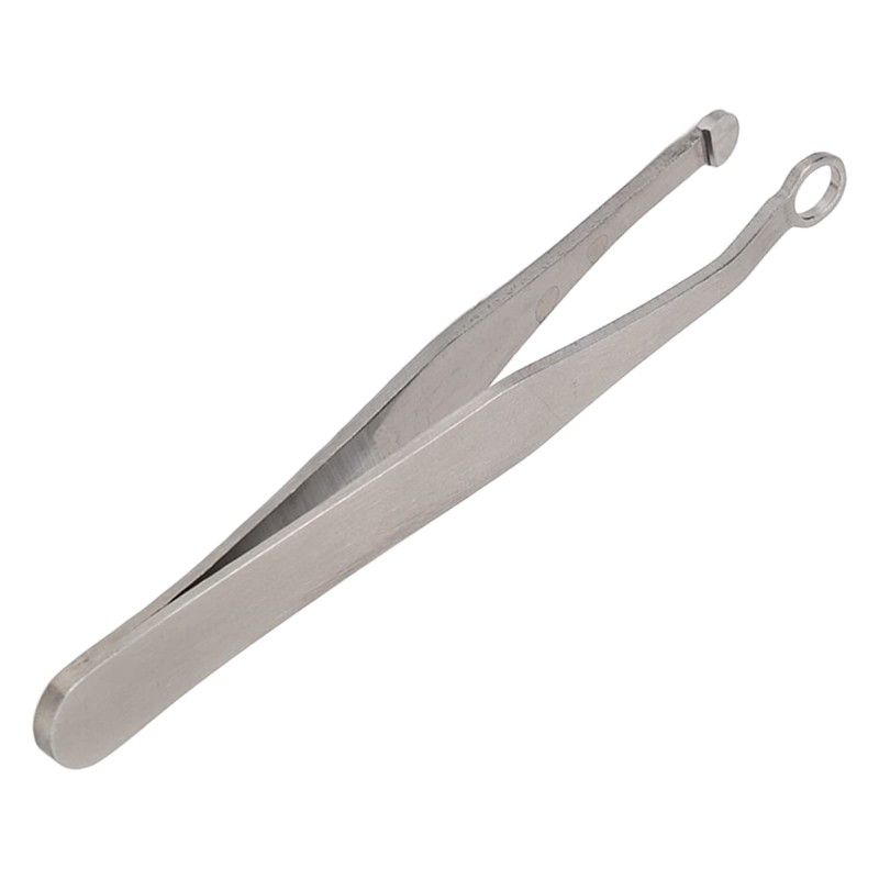 Nose Hair Tweezers, Multifunctional Stainless Steel with Round Tip Nose,